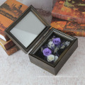 Christmas Valentines day gift flowers frame box preserved fresh flower photo frame gift wooden box